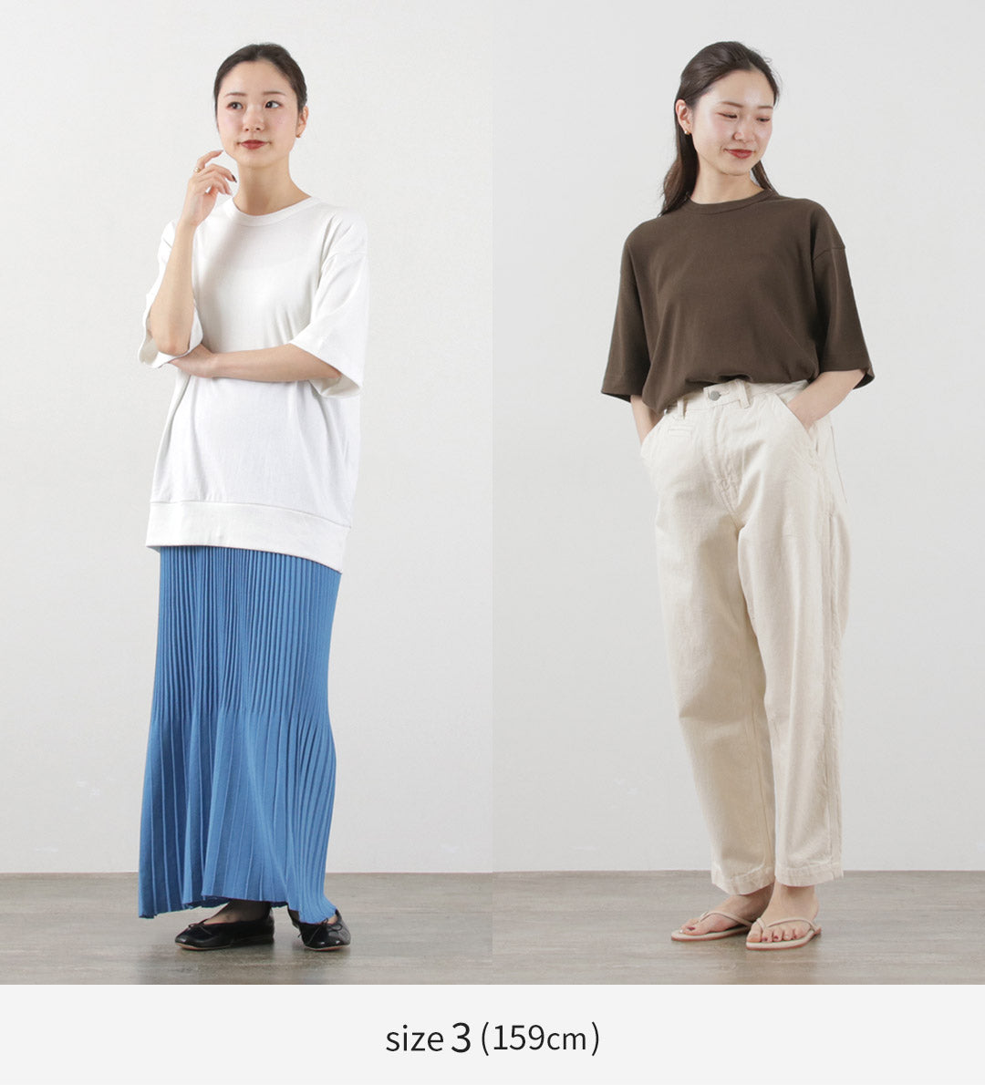 GICIPI(ジチピ) トーンノ フライス リラックスフィット クルーネック Tシャツ