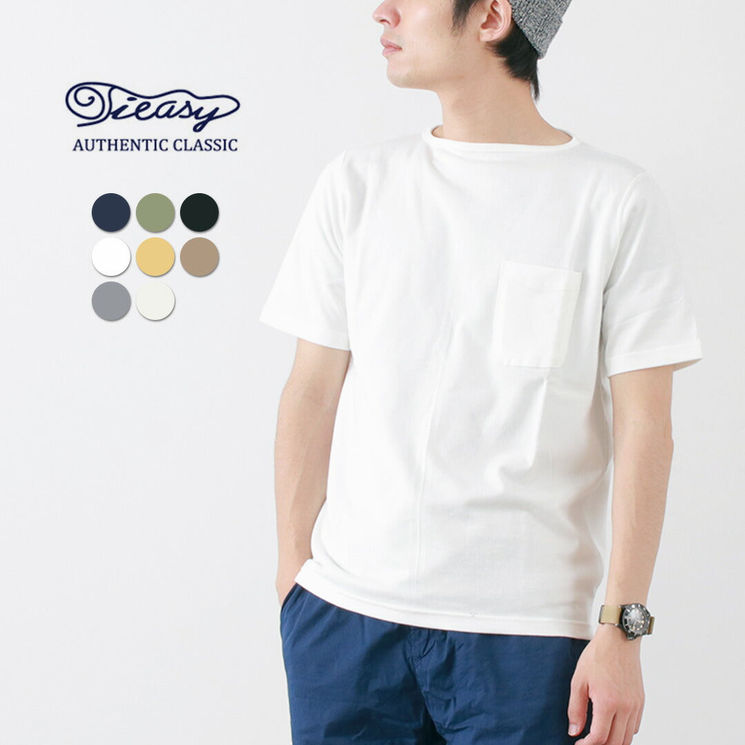 TIEASY(ティージー) サマーニット ポケット Tシャツ