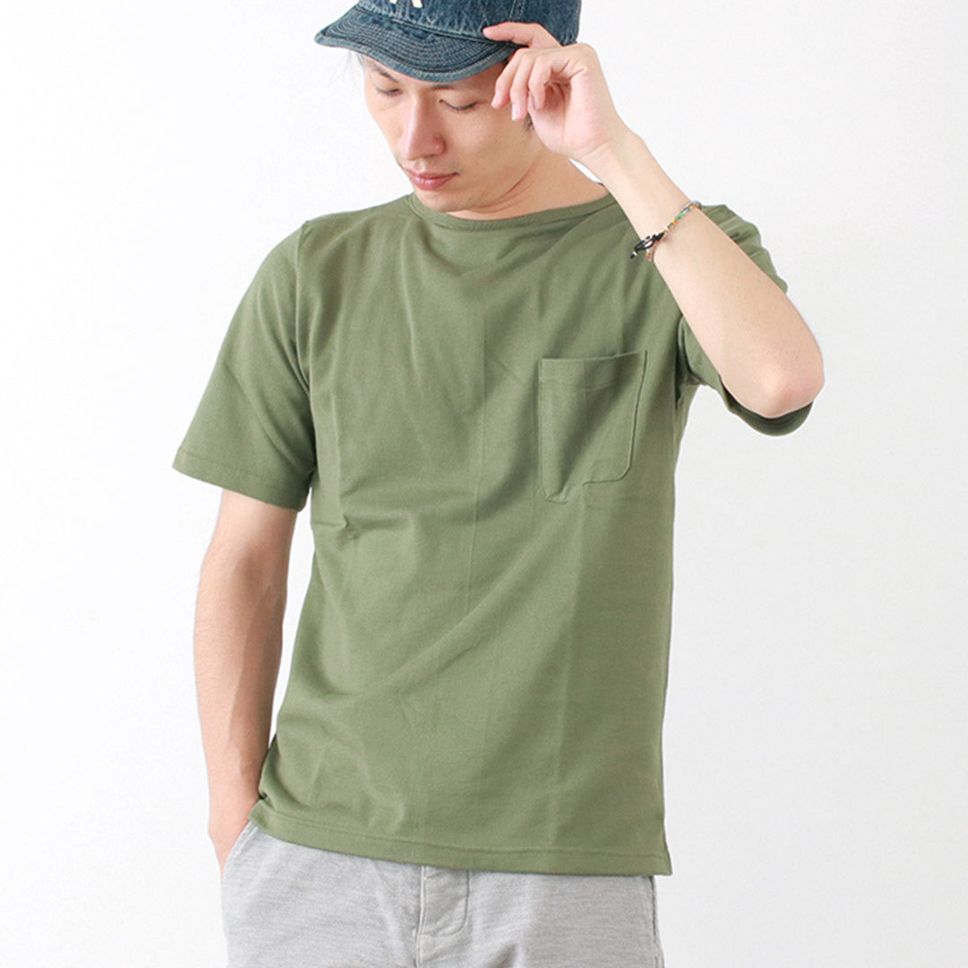 TIEASY(ティージー) サマーニット ポケット Tシャツ