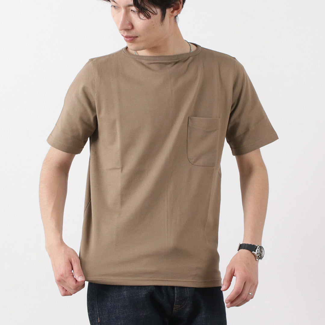 【20%OFF】TIEASY(ティージー) サマーニット ポケット Tシャツ