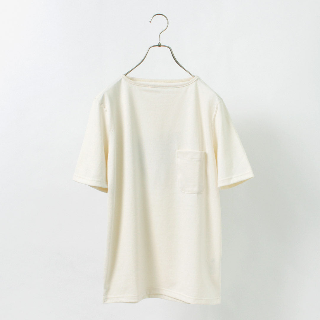 TIEASY(ティージー) サマーニット ポケット Tシャツ