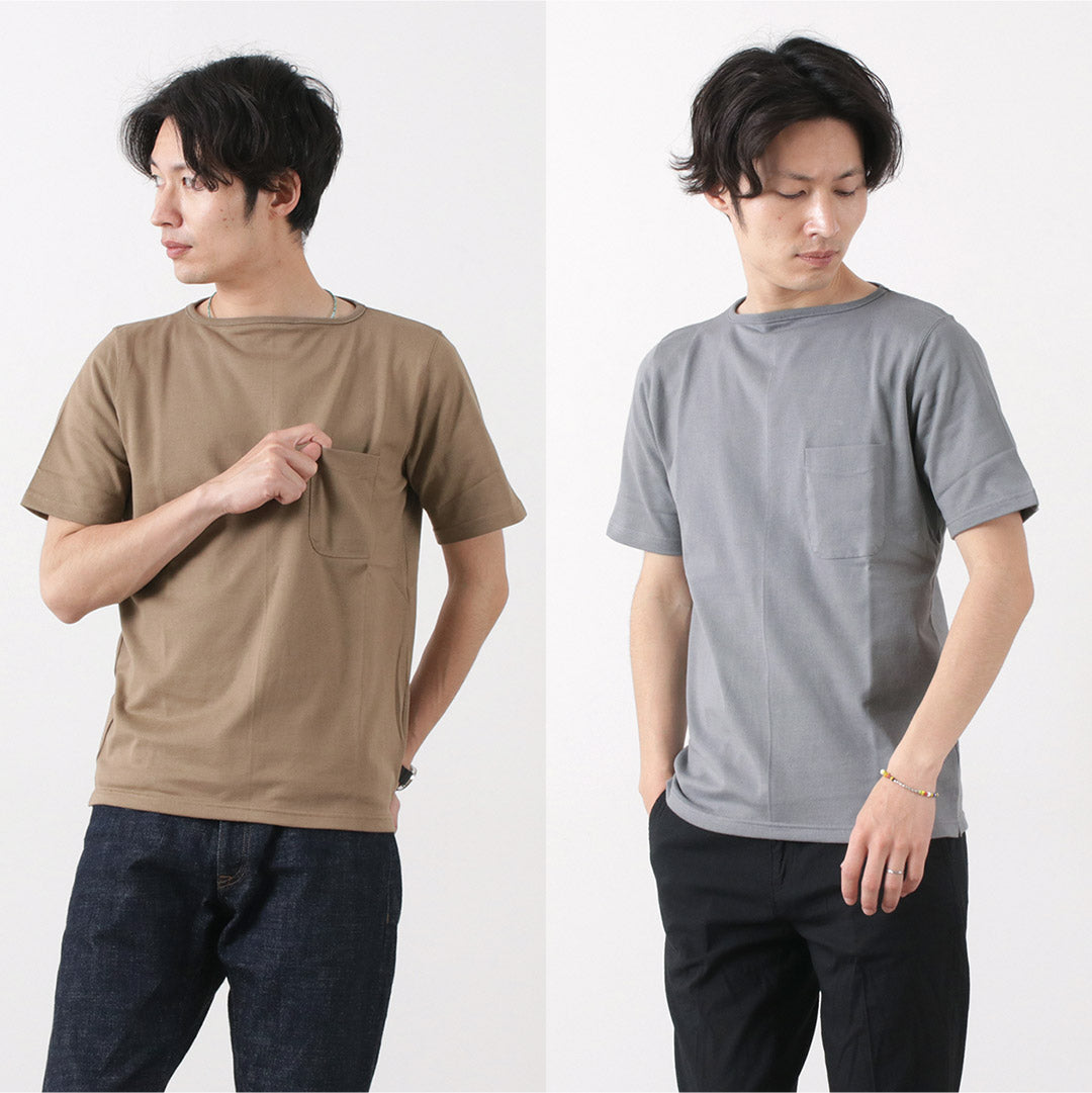 TIEASY(ティージー) サマーニット ポケット Tシャツ