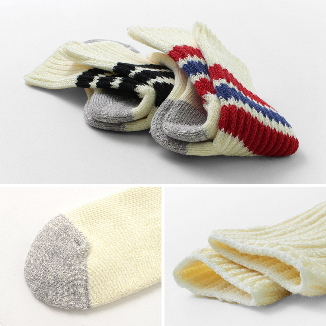 ROTOTO(ロトト) R1255 コーズリベッド オールドスクール ソックス