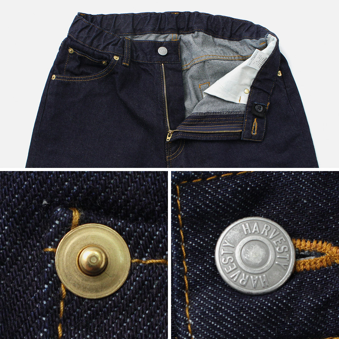 HARVESTY(ハーベスティ) ビッグ デニムパンツ ワンウォッシュ 11oz オールドデニム