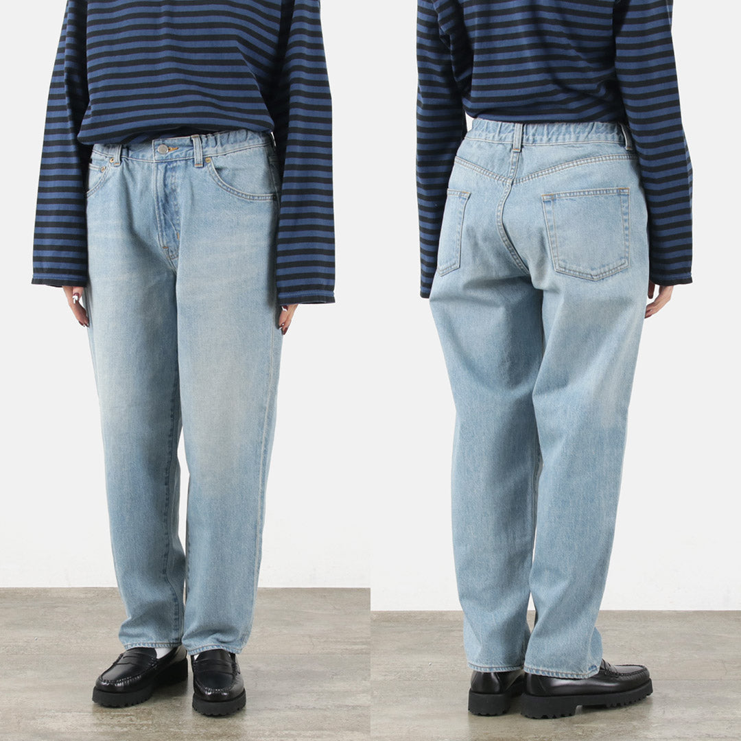HARVESTY(ハーベスティ) ビッグ デニムパンツ ユーズドウォッシュ 11ozオールドデニム