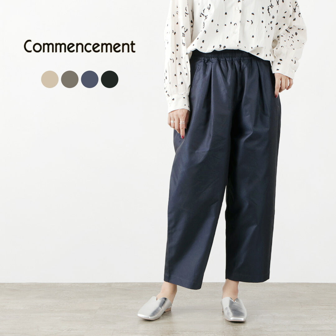 COMMENCEMENT(コメンスメント) ワイド パンツ