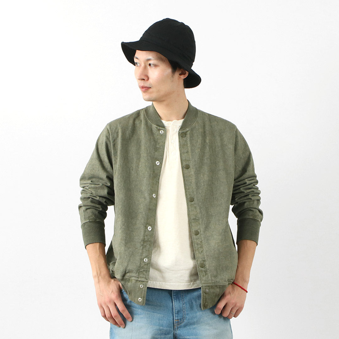 GOOD ON(グッドオン) カラー別注 ヘビージャージースタジアムジャケット