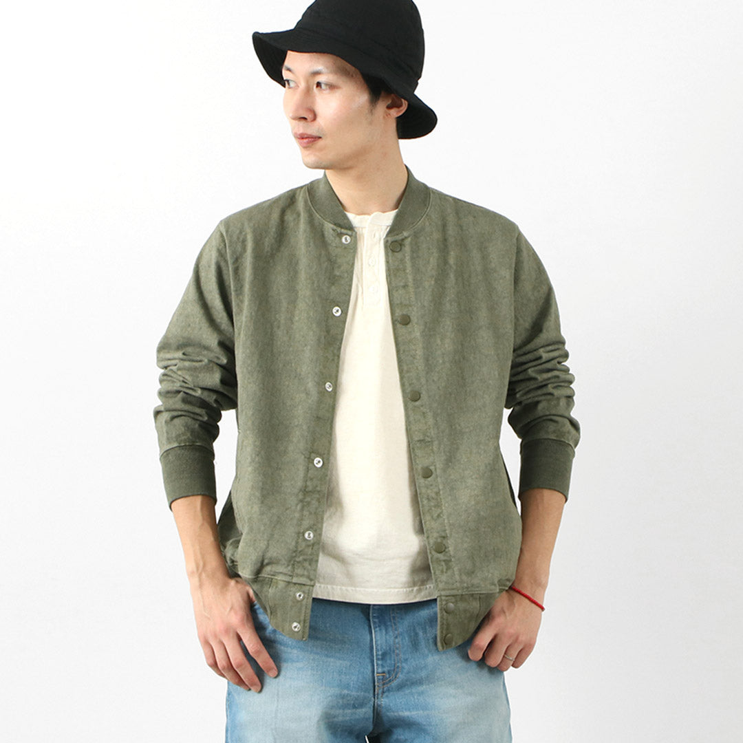 GOOD ON(グッドオン) カラー別注 ヘビージャージースタジアムジャケット