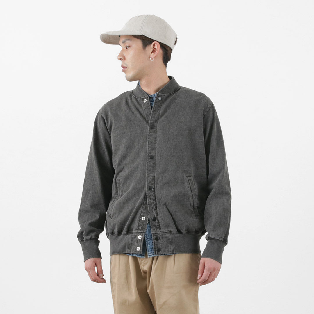 GOOD ON(グッドオン) カラー別注 ヘビージャージースタジアムジャケット