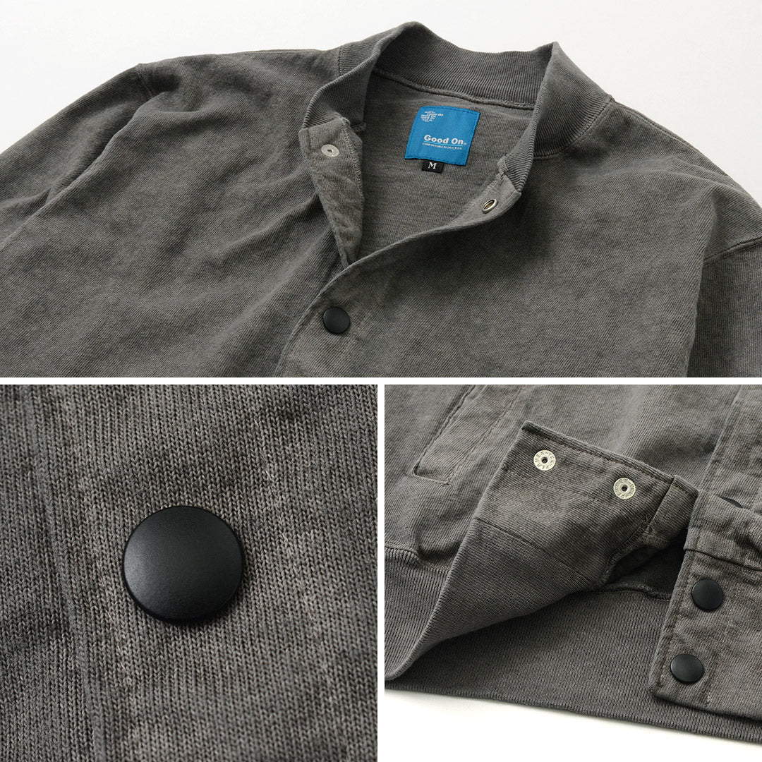 GOOD ON(グッドオン) カラー別注 ヘビージャージースタジアムジャケット