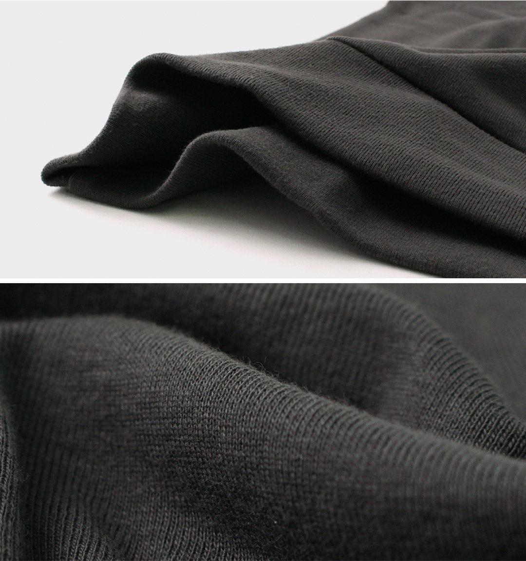 GICIPI(ジチピ) ザッフィ?ロ 9分袖 クルーネック ロングスリーブカットソー