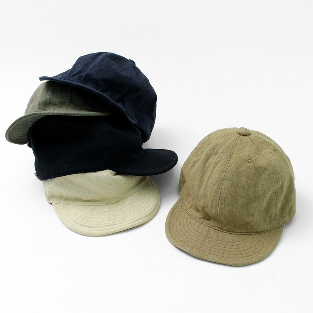 HIGHER(ハイアー) ヴィンテージ ヘリンボン キャップ