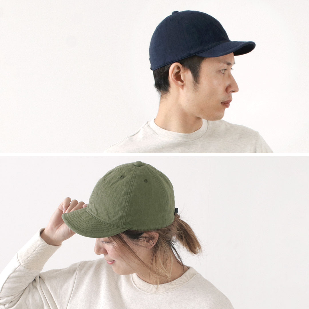 HIGHER(ハイアー) ヴィンテージ ヘリンボン キャップ