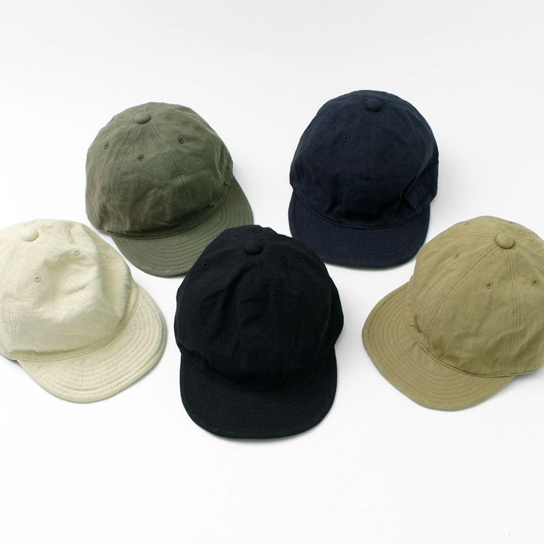 HIGHER(ハイアー) ヴィンテージ ヘリンボン キャップ