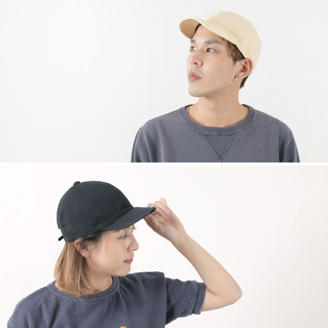 HIGHER(ハイアー) ヴィンテージ ヘリンボン キャップ