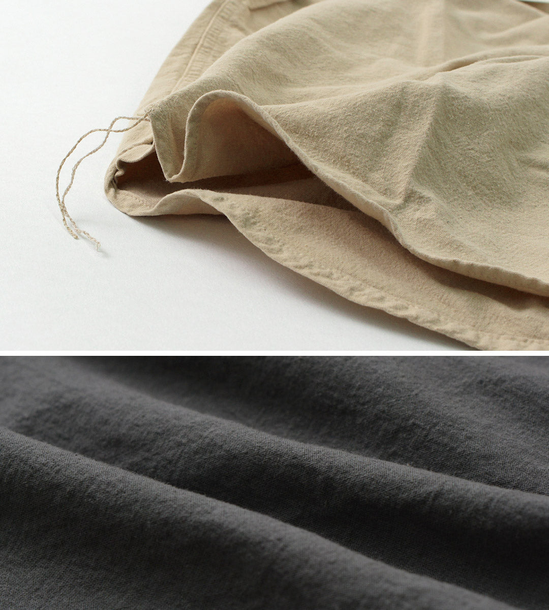 FOB FACTORY(FOBファクトリー) F3464 ダイ バンドカラー シャツ