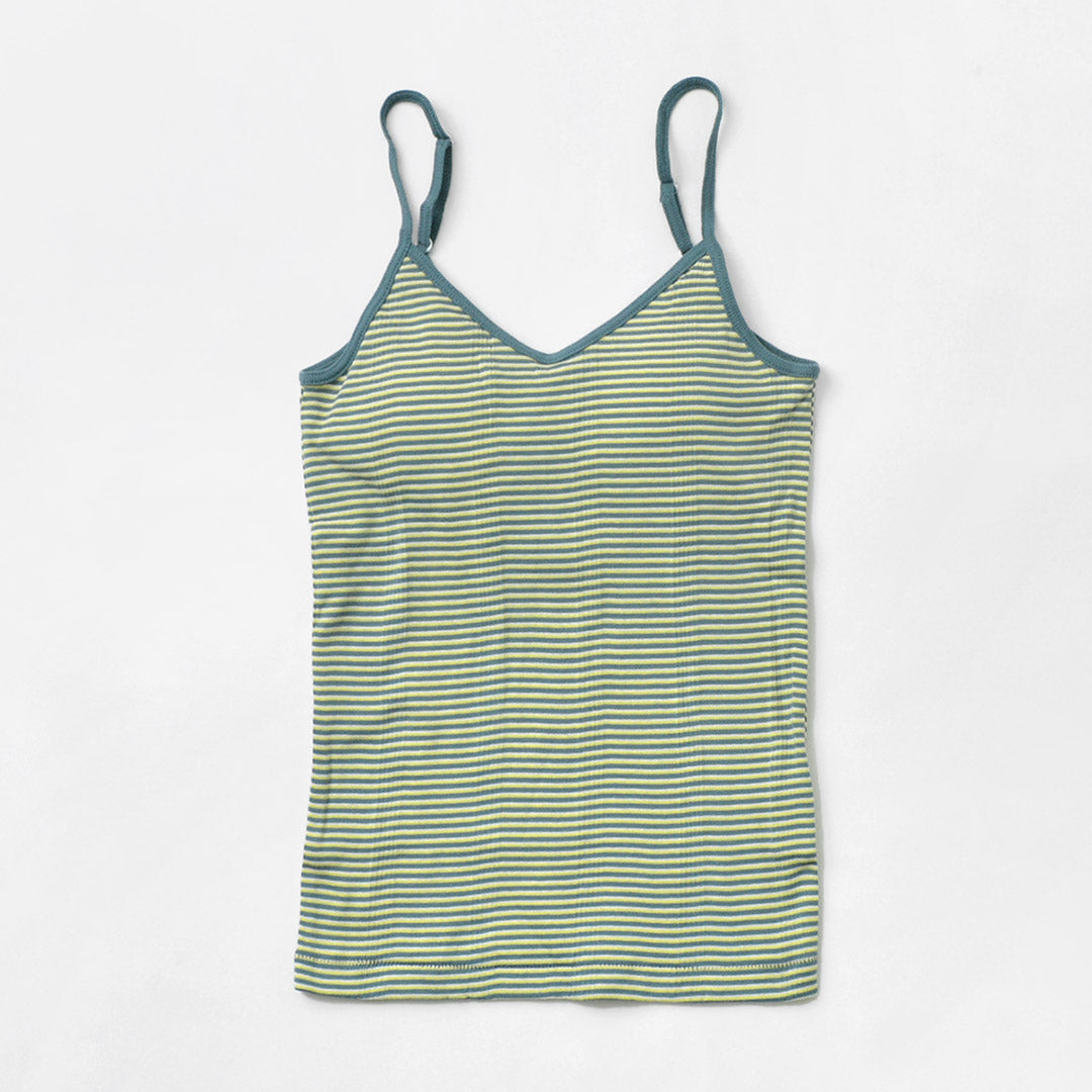 【20%OFF】ROBERT P.MILLER(ロバートピーミラー) パネルリブ カップ キャミ