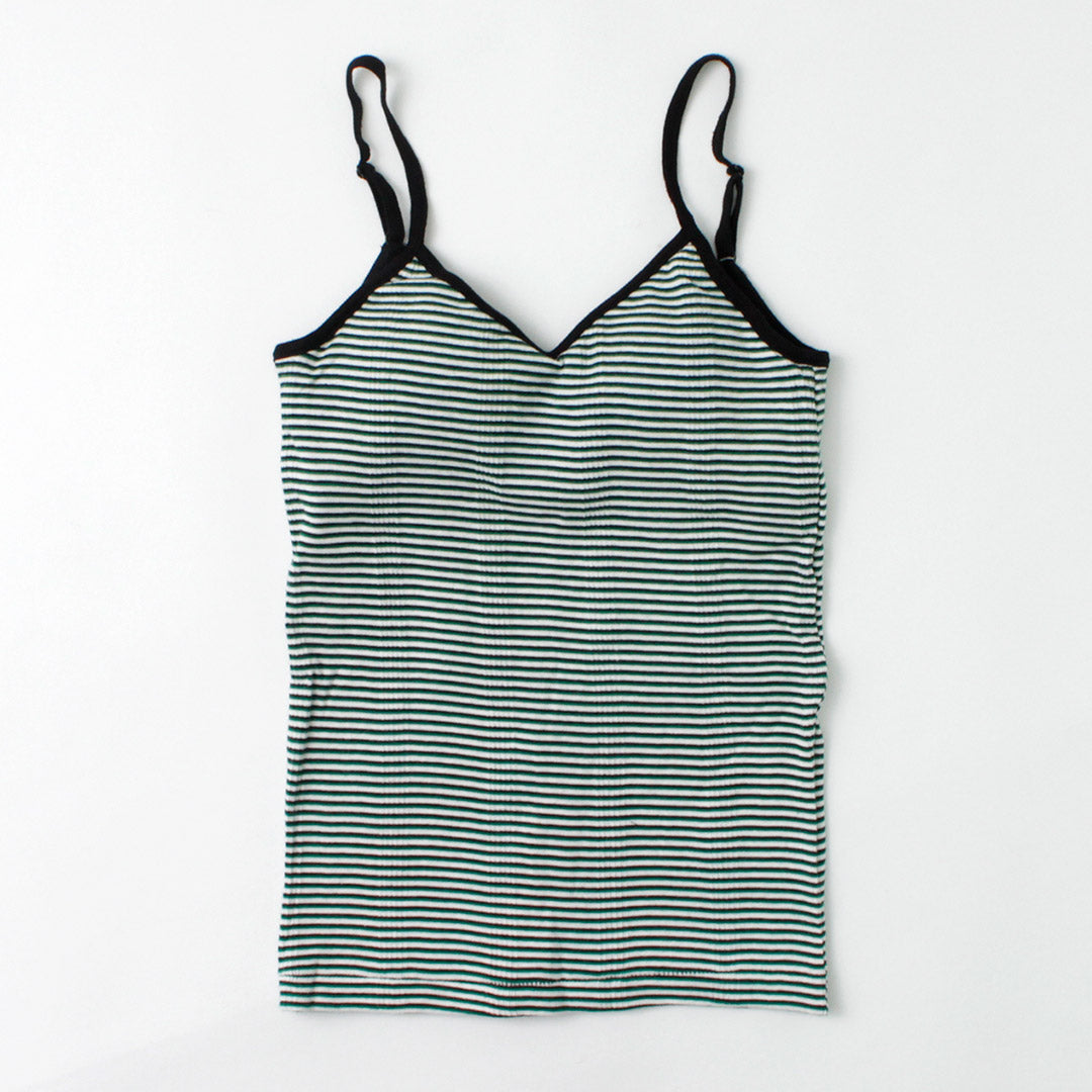 【20%OFF】ROBERT P.MILLER(ロバートピーミラー) パネルリブ カップ キャミ