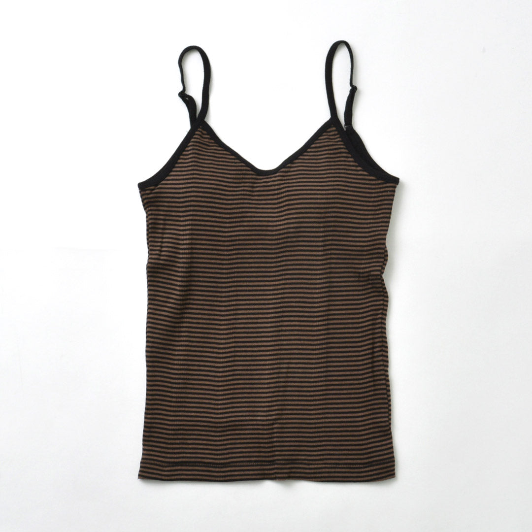 【20%OFF】ROBERT P.MILLER(ロバートピーミラー) パネルリブ カップ キャミ