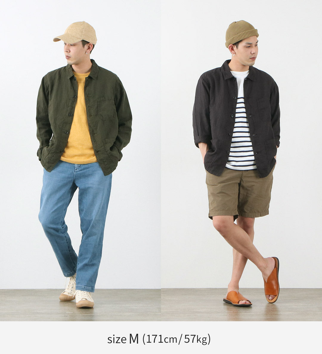 FOB FACTORY(FOBファクトリー) F2413 ヘンプシャツ ジャケット