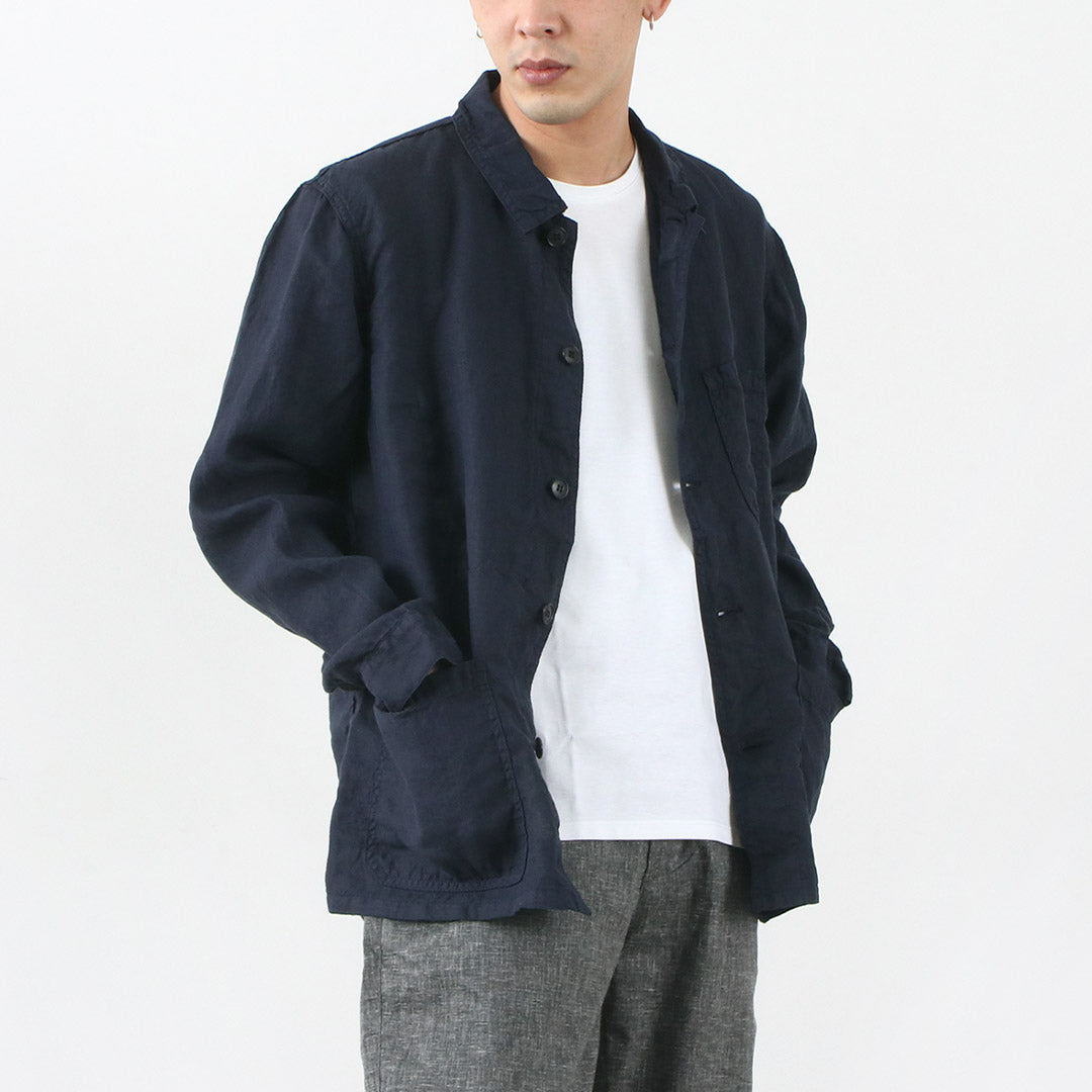 FOB FACTORY(FOBファクトリー) F2413 ヘンプシャツ ジャケット