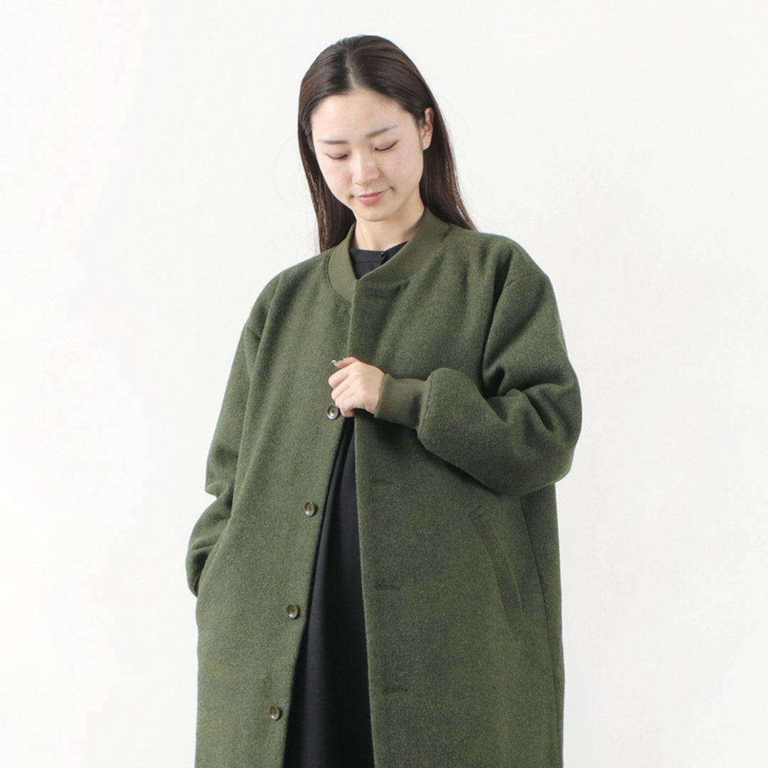 【50%OFF】HAVE A GOOD DAY(ハブアグッドデイ)hgd-156 リブカラー ウール コート