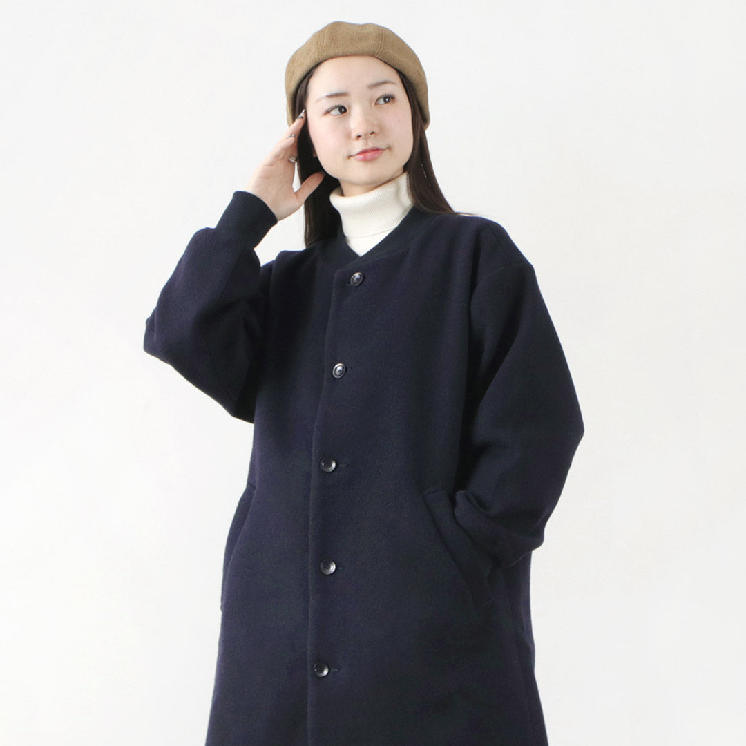 【30%OFF】HAVE A GOOD DAY(ハブアグッドデイ)hgd-156 リブカラー ウール コート