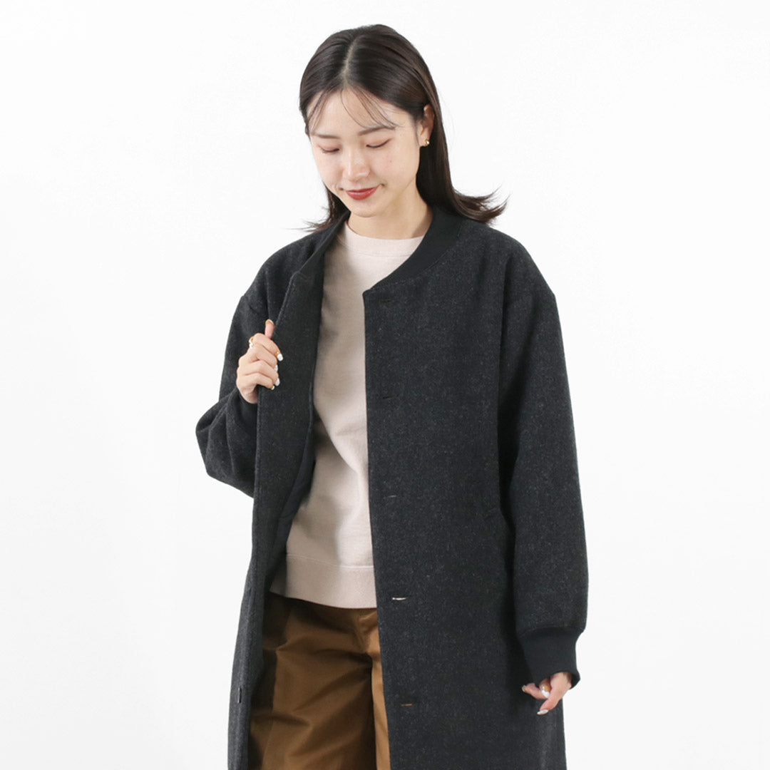 【50%OFF】HAVE A GOOD DAY(ハブアグッドデイ)hgd-156 リブカラー ウール コート