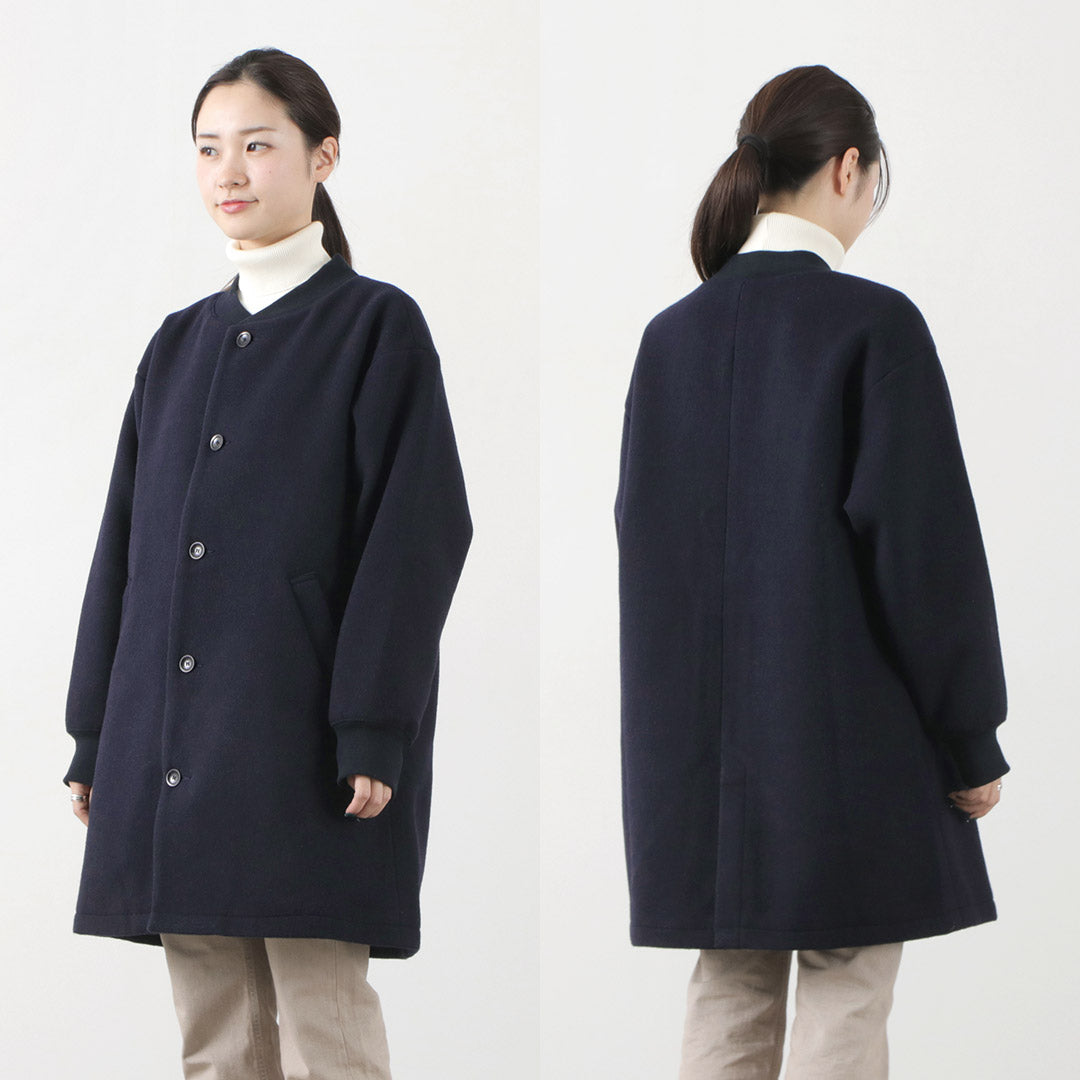 【30%OFF】HAVE A GOOD DAY(ハブアグッドデイ)hgd-156 リブカラー ウール コート