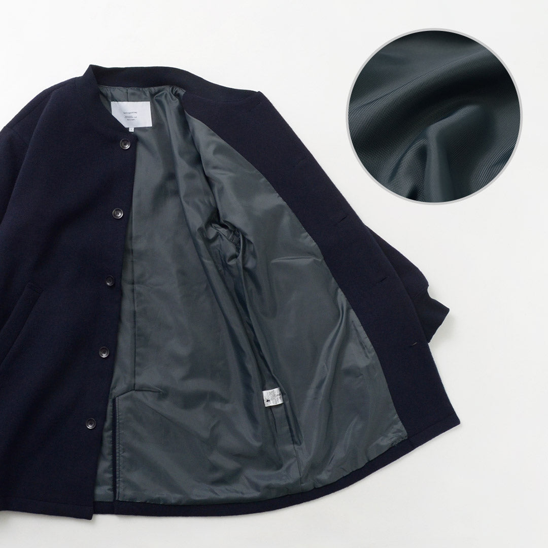 【30%OFF】HAVE A GOOD DAY(ハブアグッドデイ)hgd-156 リブカラー ウール コート