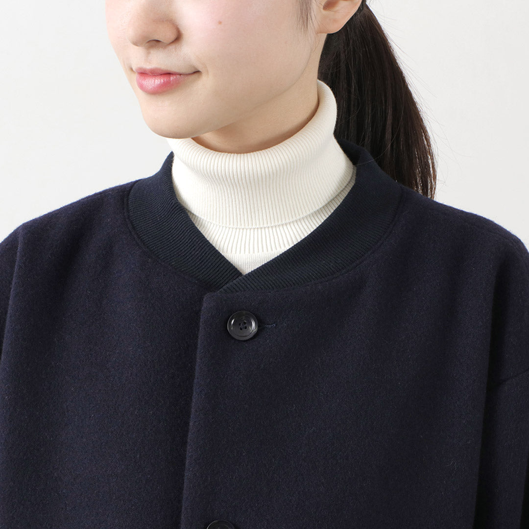 【30%OFF】HAVE A GOOD DAY(ハブアグッドデイ)hgd-156 リブカラー ウール コート