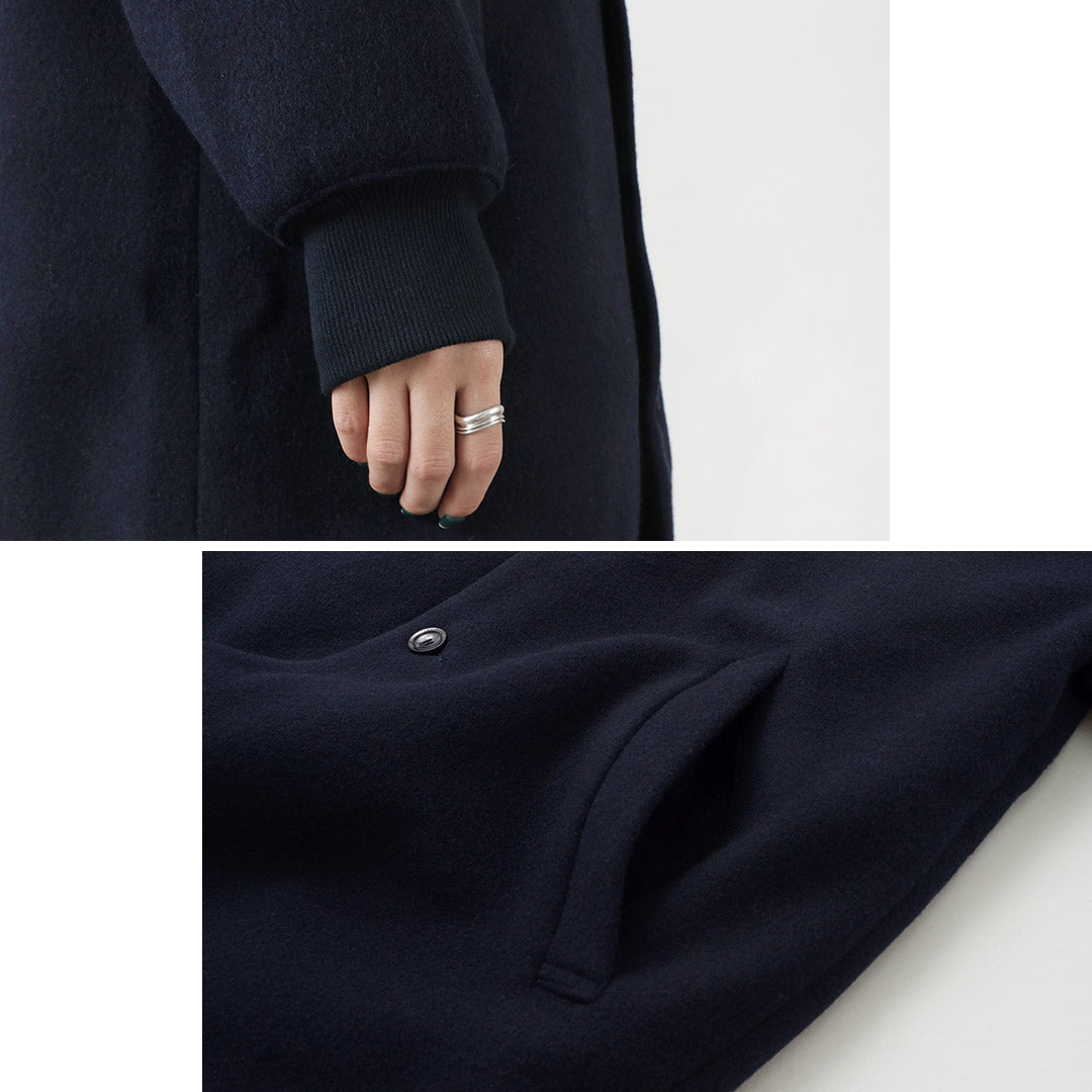 【30%OFF】HAVE A GOOD DAY(ハブアグッドデイ)hgd-156 リブカラー ウール コート
