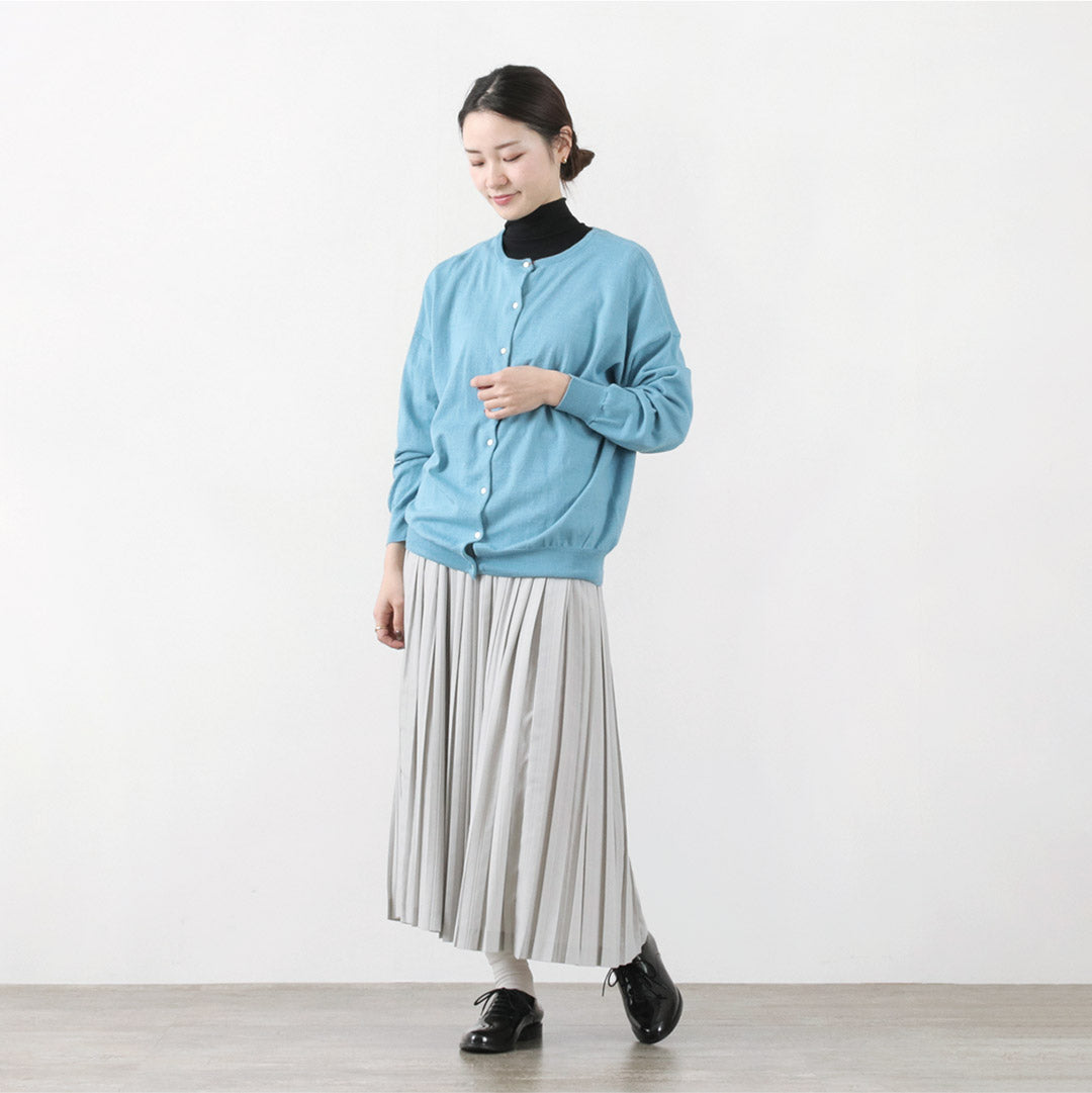 GICIPI(ジチピ) オーロ ハイネック 7分袖 リブ カットソー