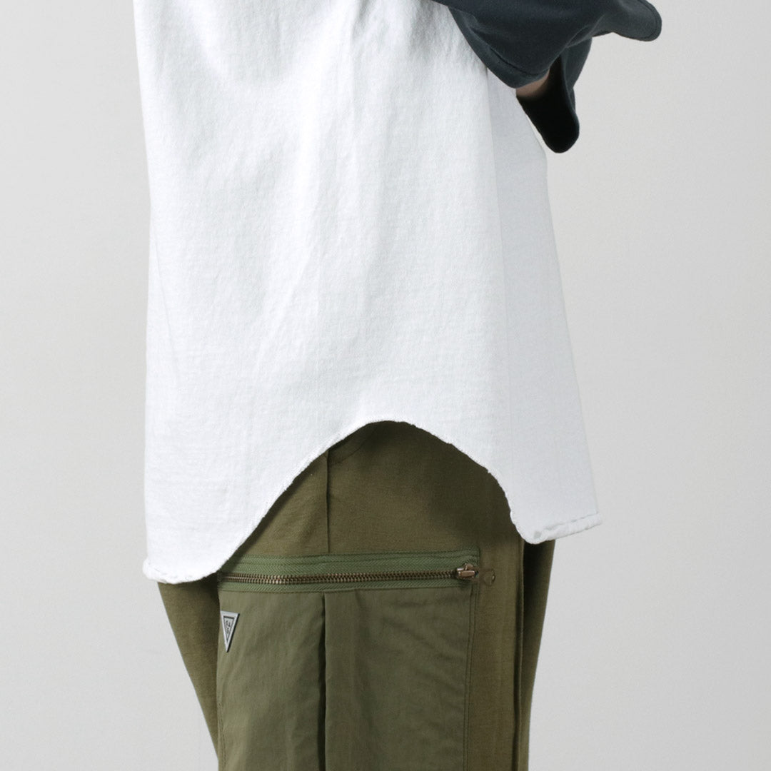 WALLA WALLA SPORT(ワラワラスポーツ) 七分袖 2トーン ベースボール Tシャツ