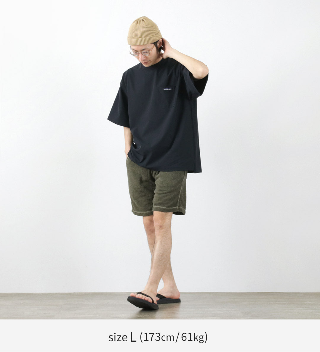 GOOD ON(グッドオン) カラー別注 ダブルパイル イージー ショートパンツ