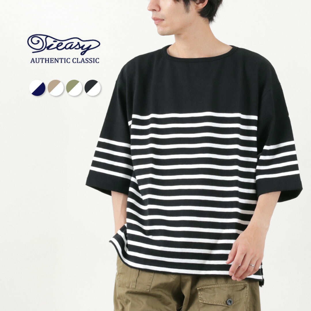 TIEASY(ティージー) HDCS ビッグカタヌキ ボートネックTシャツ