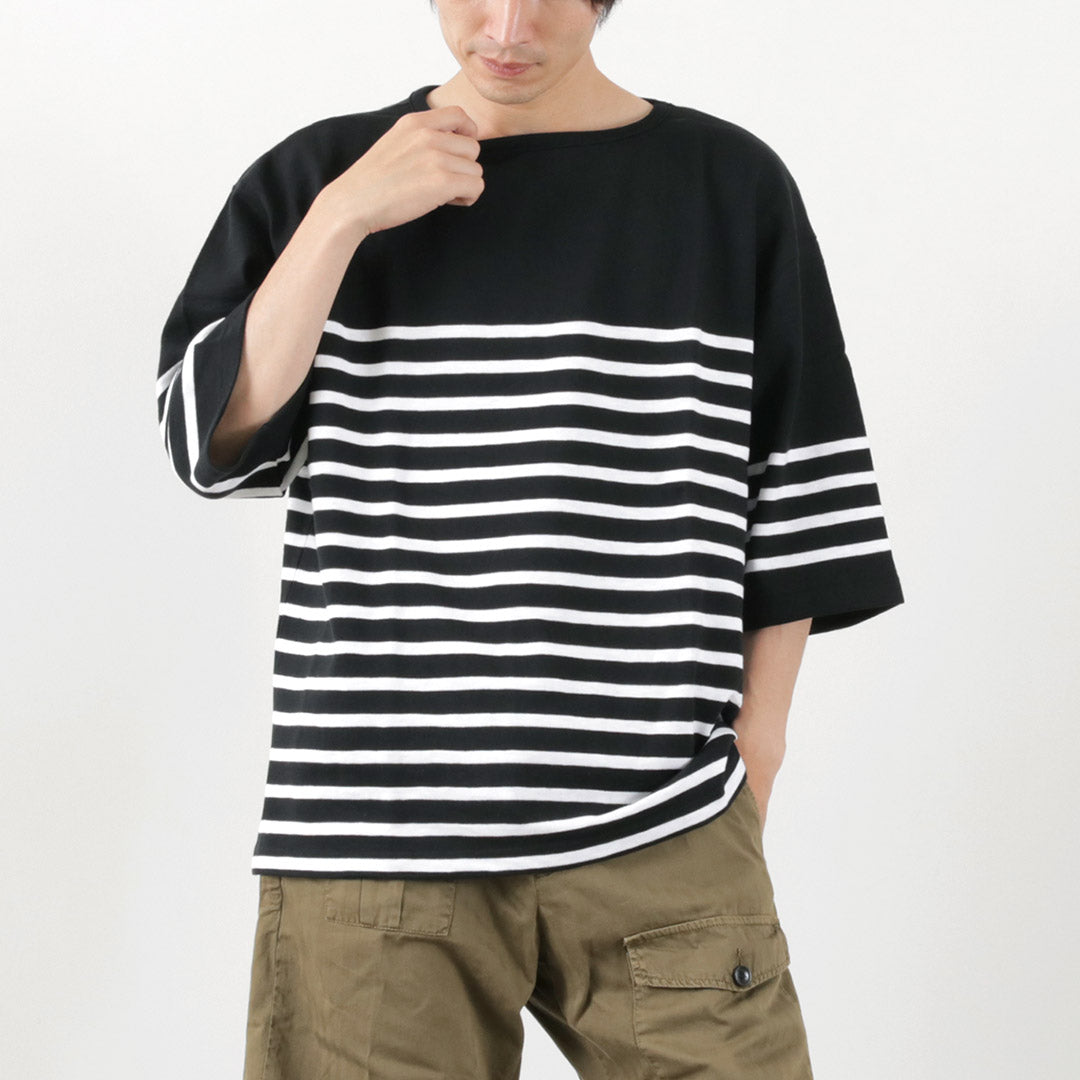 TIEASY(ティージー) HDCS ビッグカタヌキ ボートネックTシャツ
