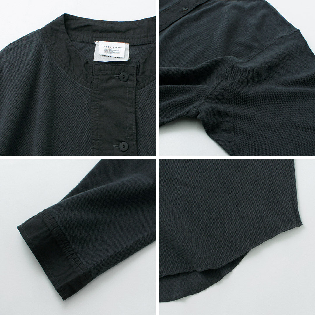 SHINZONE(シンゾーン) ミリタリー ヘンリープルオーバー 23SMSCU07