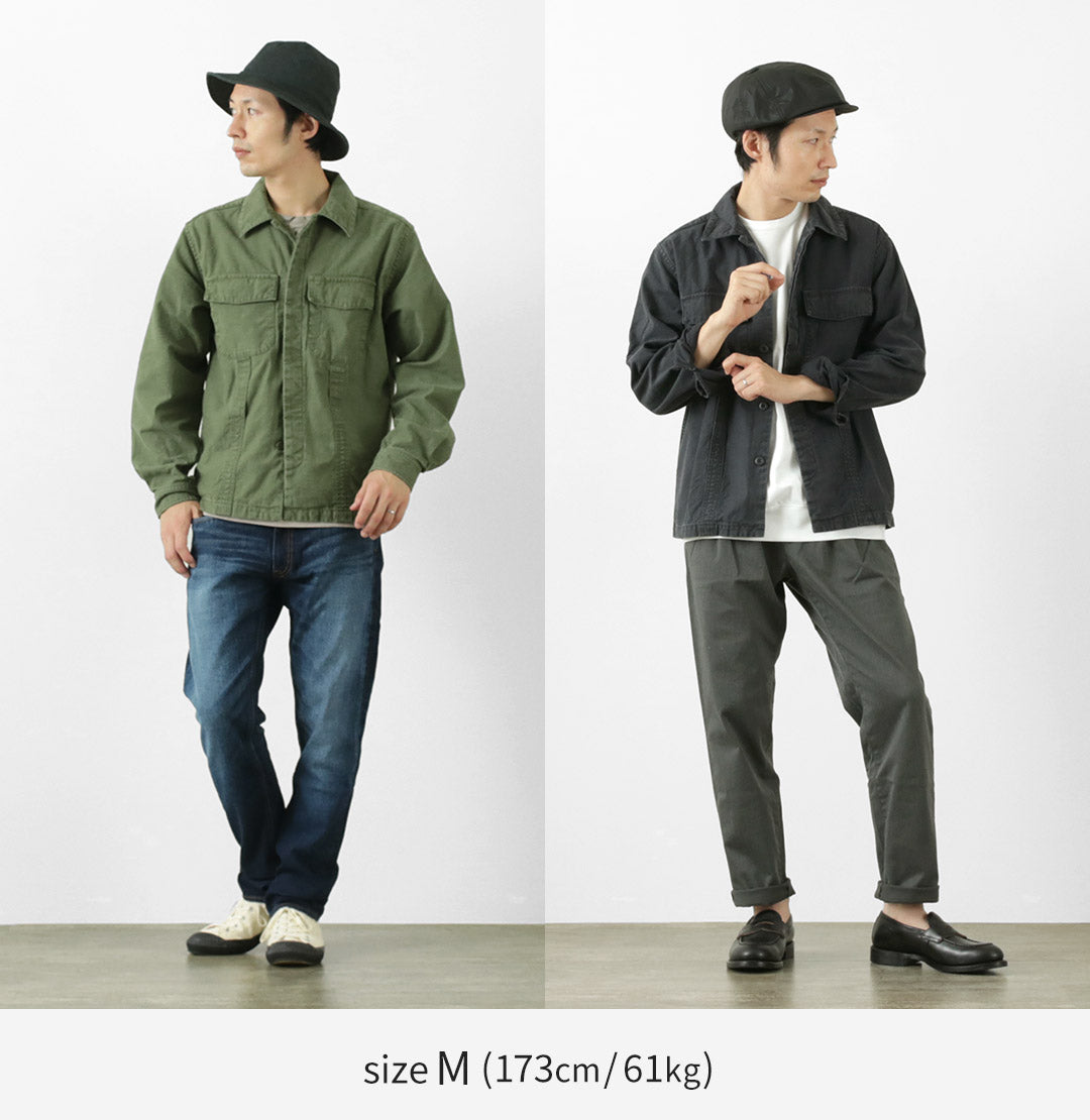 JAPAN BLUE JEANS(ジャパンブルージーンズ) CODE:SILVER / RJB4371S ミリタリー ファティーグ ジャケット