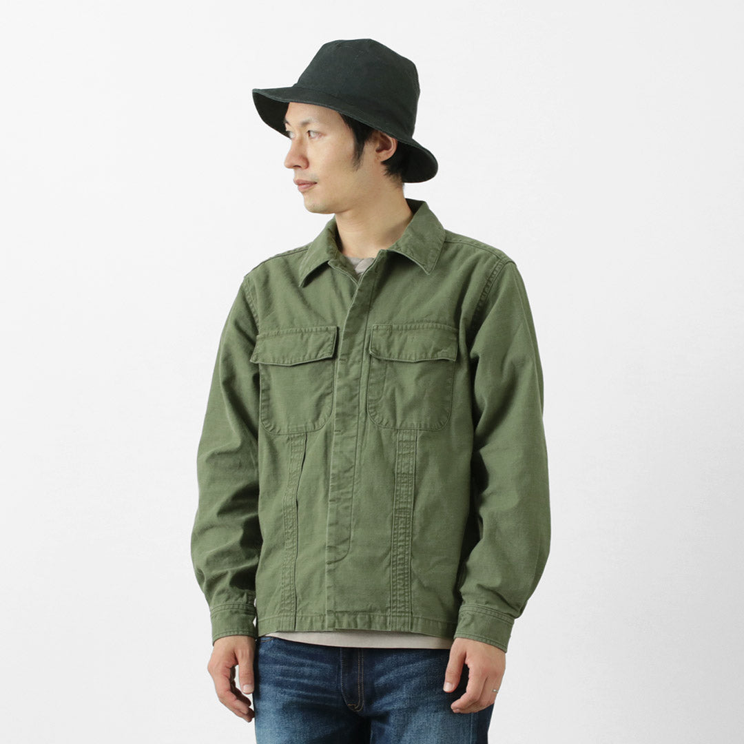 JAPAN BLUE JEANS(ジャパンブルージーンズ) CODE:SILVER / RJB4371S ミリタリー ファティーグ ジャケット
