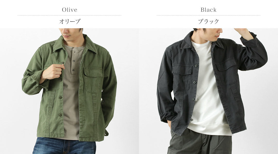 JAPAN BLUE JEANS(ジャパンブルージーンズ) CODE:SILVER / RJB4371S ミリタリー ファティーグ ジャケット