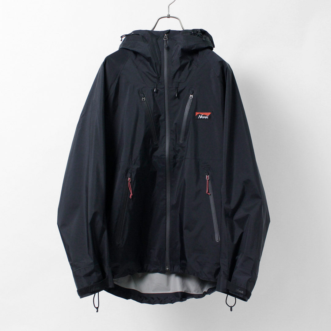 NANGA(ナンガ) オーロラ 2.5L トレック シェルパーカー / メンズ ライトアウター 防水 透湿 AURORA TEX 2.5LAYER Trek Shell PARKA