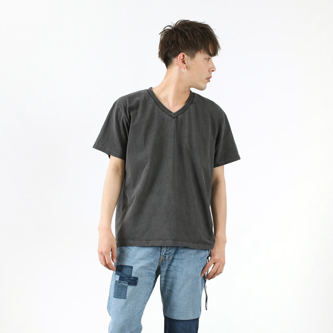 GOOD ON(グッドオン) カラー別注 ショートスリーブ Vネック Tシャツ