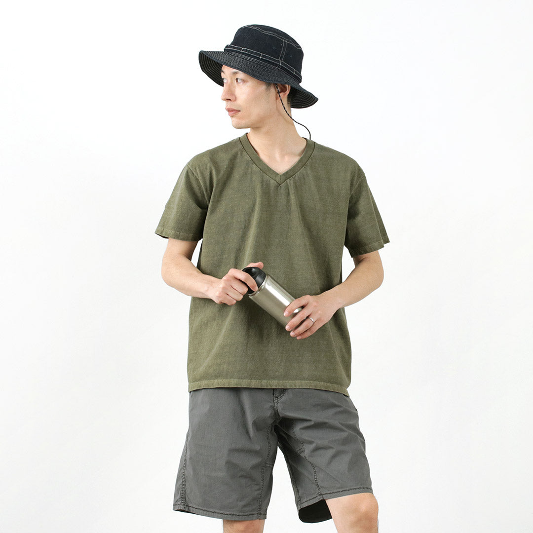 GOOD ON(グッドオン) カラー別注 ショートスリーブ Vネック Tシャツ