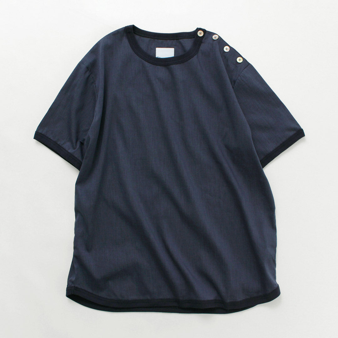 【30%OFF】RE MADE IN TOKYO JAPAN(アールイー) リネン クールマックス ボタンバスク
