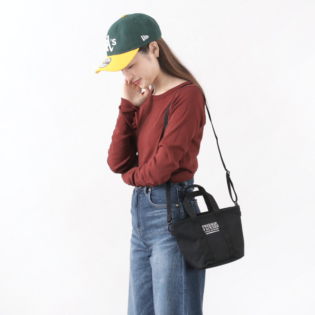 FREDRIK PACKERS(フレドリックパッカーズ) 1000D ドローストリング ミニ トート レディース ショルダーバッグ 巾着 トート バッグ 2WAY 軽い 1000D DRAWSTRING MINI TOTE