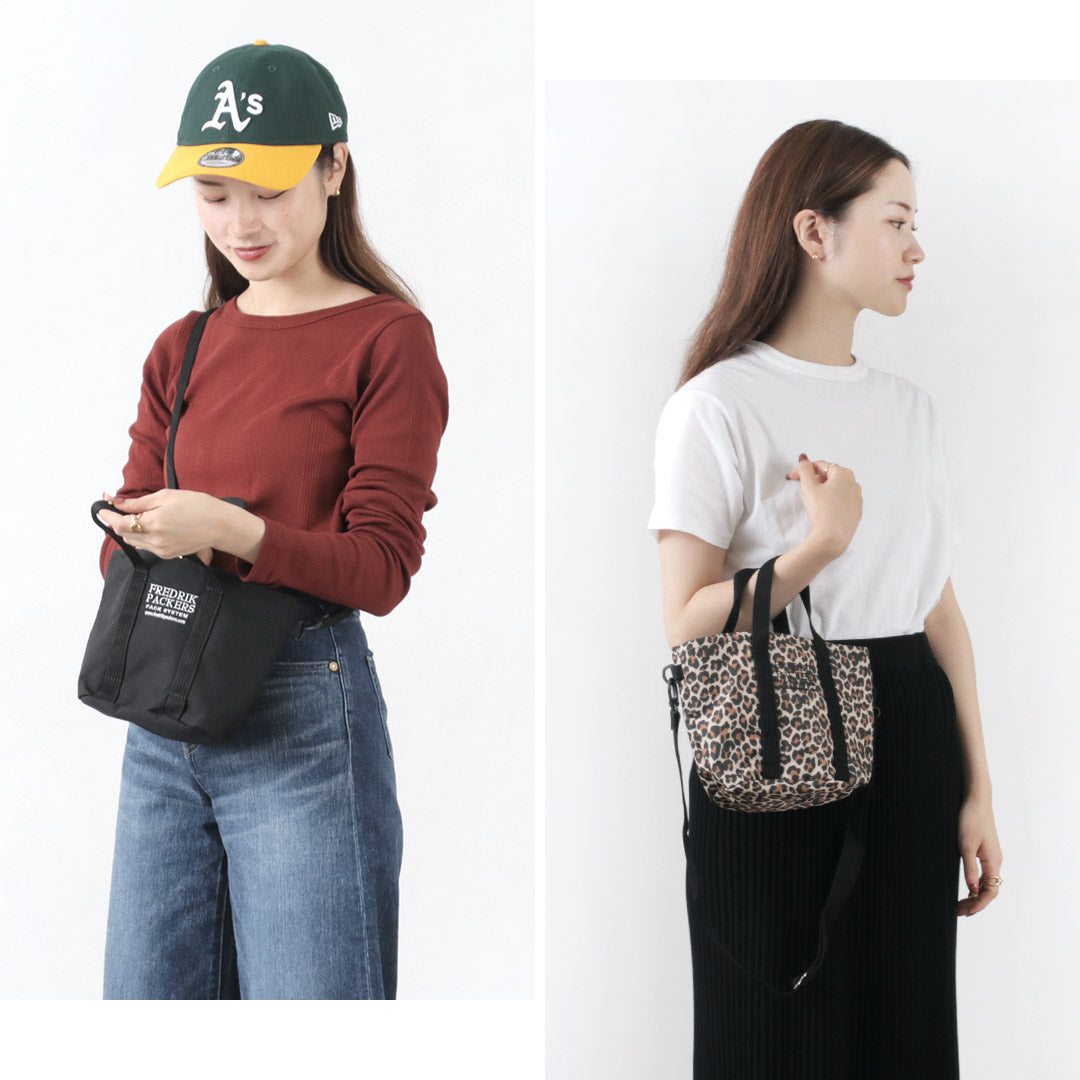 FREDRIK PACKERS(フレドリックパッカーズ) 1000D ドローストリング ミニ トート レディース ショルダーバッグ 巾着 トート バッグ 2WAY 軽い 1000D DRAWSTRING MINI TOTE