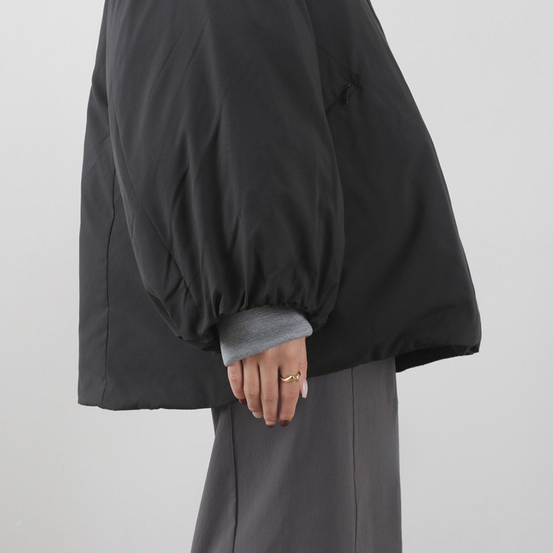 【30%OFF】LOFTLABO(ロフトラボ) VILA スタンドカラー オーバーダウンジャケット レディース アウター 長め 軽量 無地 カワダフェザー 日本製 VILA STANDCOLLAR DOWNJACKET【セール】