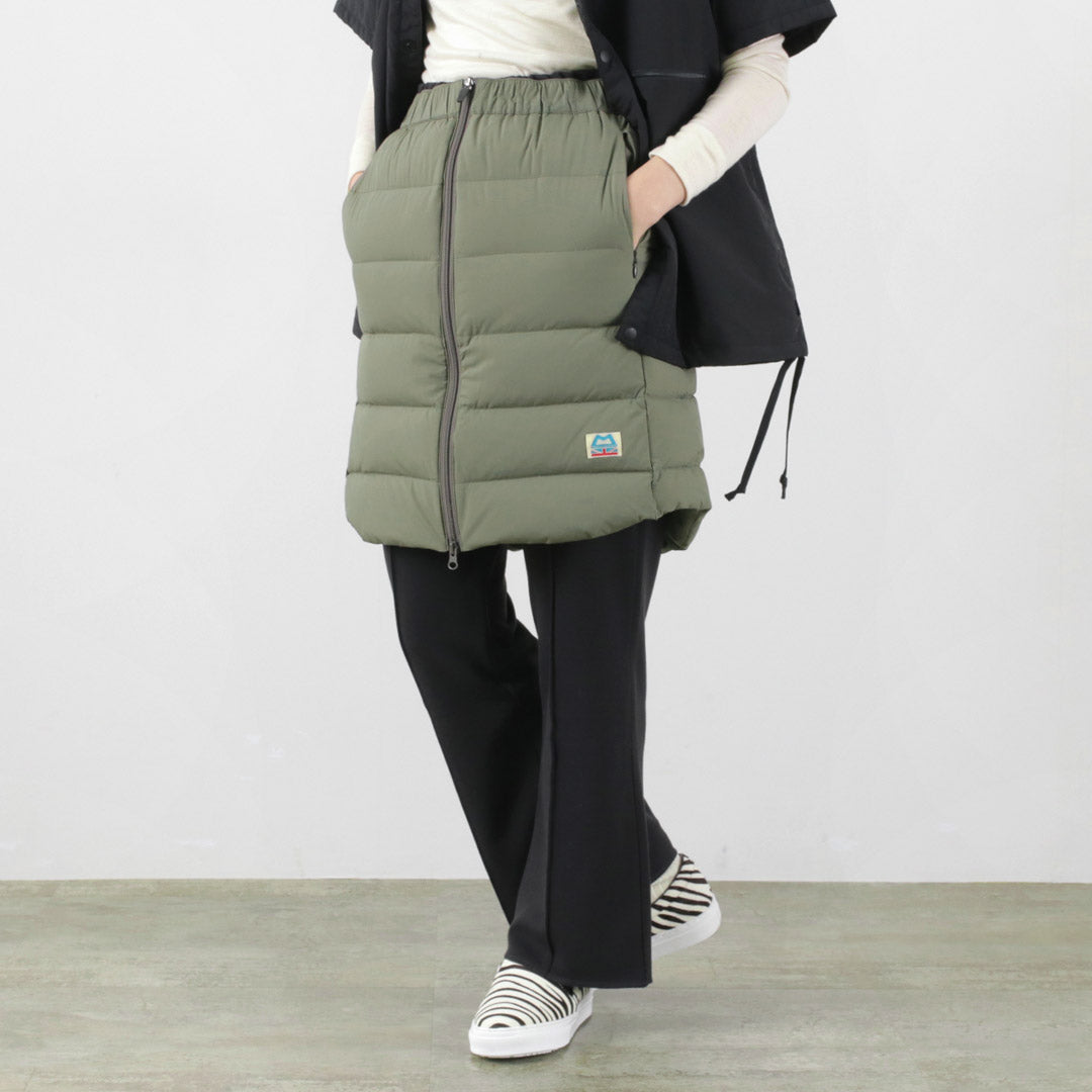 【50%OFF】MOUNTAIN EQUIPMENT(マウンテンイクィップメント) ストレッチダウン スカート レディース アウトドア 巻きスカート ショート丈 STRETCH DOWN SKIRT【セール】