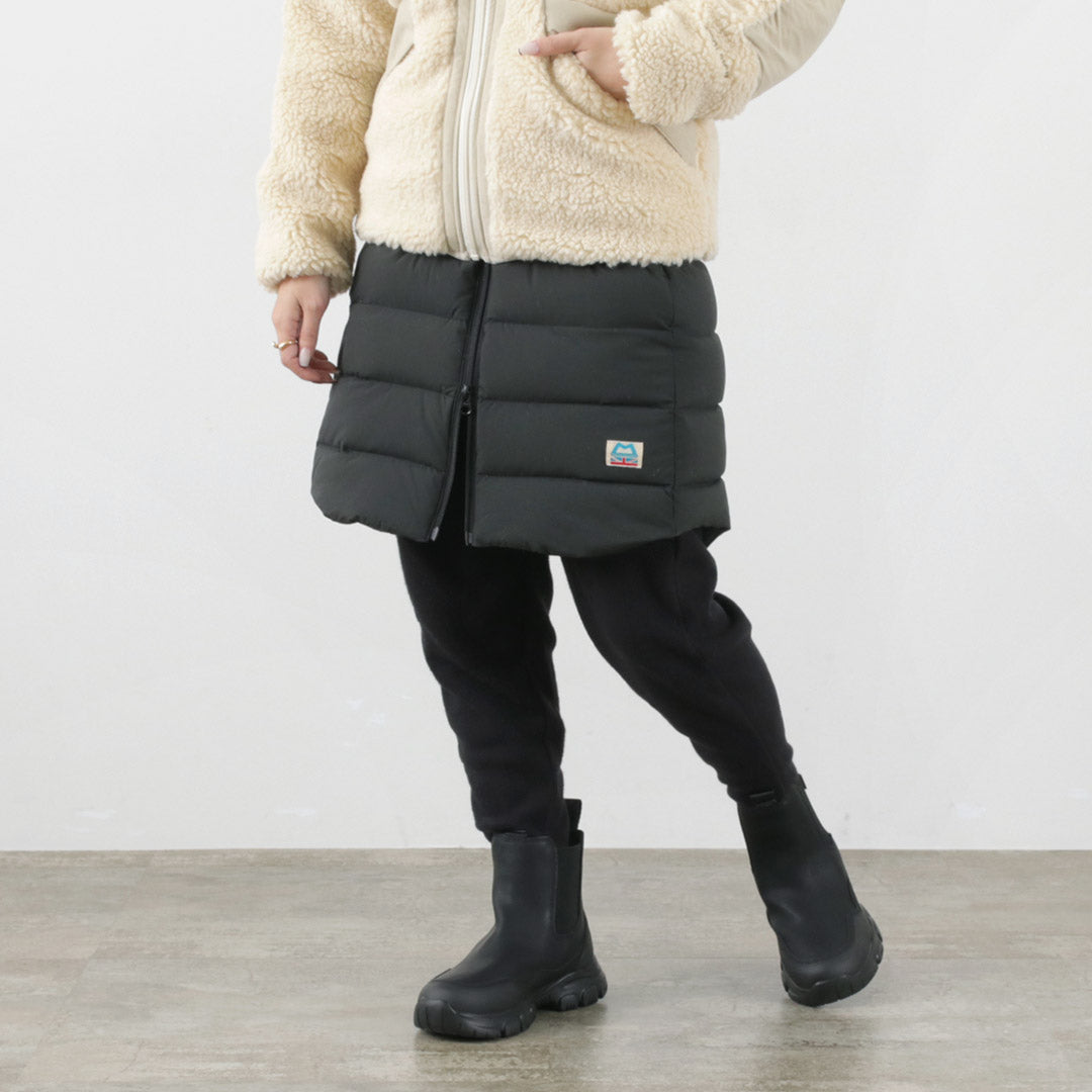 【50%OFF】MOUNTAIN EQUIPMENT(マウンテンイクィップメント) ストレッチダウン スカート レディース アウトドア 巻きスカート ショート丈 STRETCH DOWN SKIRT【セール】